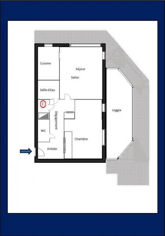 Appartement - 35 m² - 2 pièces