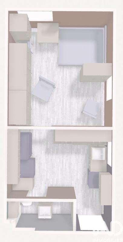 Appartement - 25 m² - 2 pièces