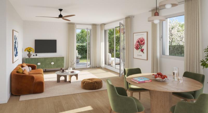 Appartement - 63 m² - 3 pièces