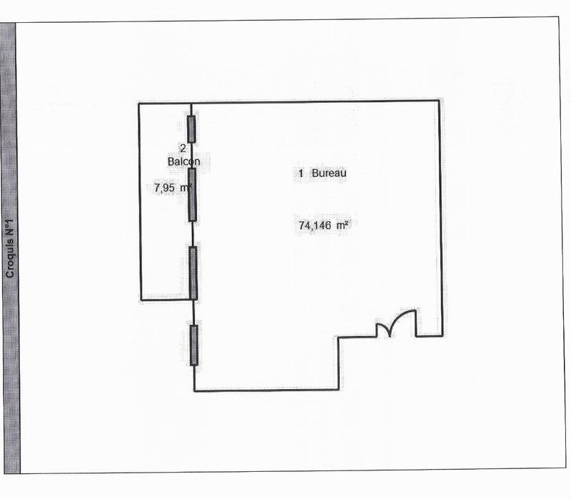 Bureau - 74 m²