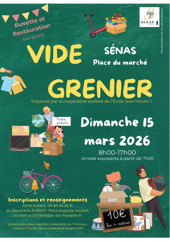 Vide grenier de l'école jean moulin 1