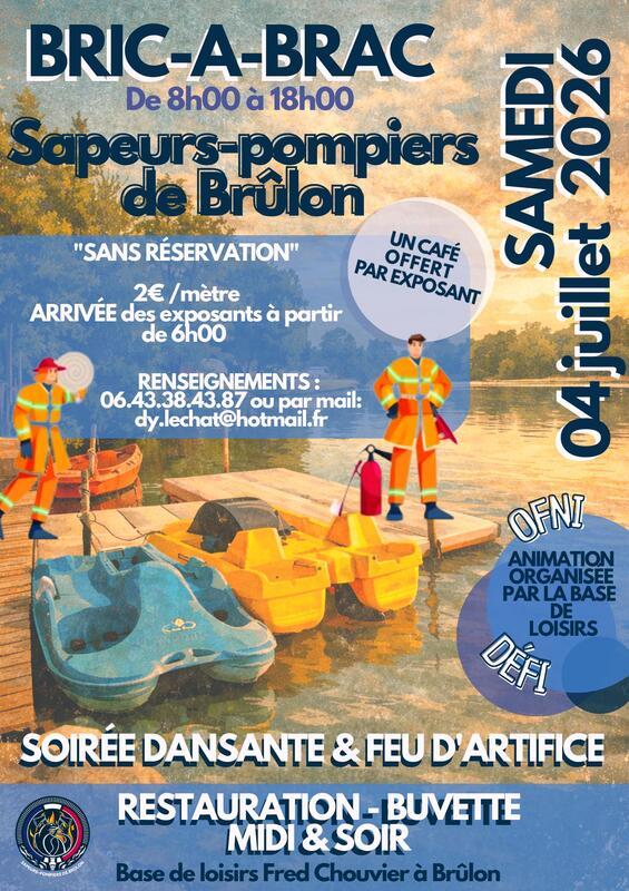 Bric à brac des pompiers de brulon