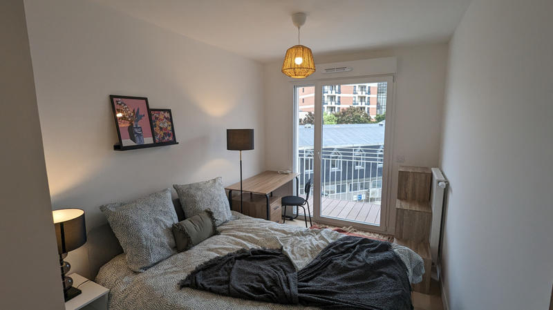 Chambre - 19 m² - 4 pièces