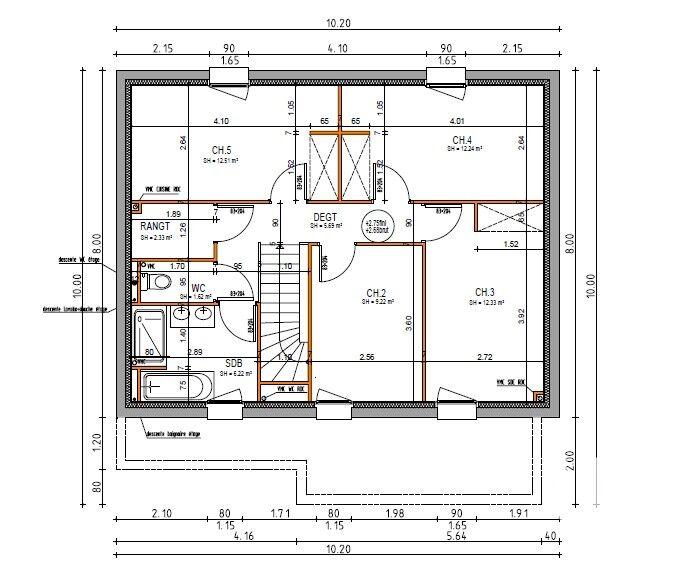 Maison - 128 m² - 7 pièces