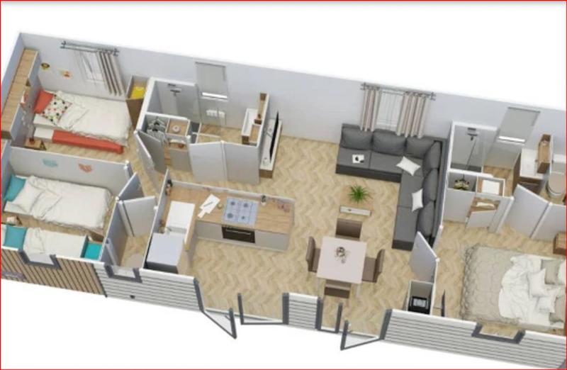 Terrain de loisirs - 458 m²