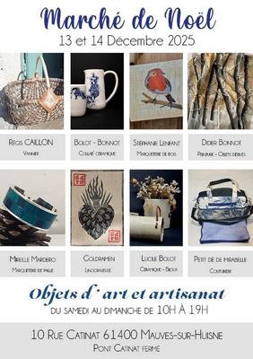 Marché de Noël - Objets d'art et artisanat