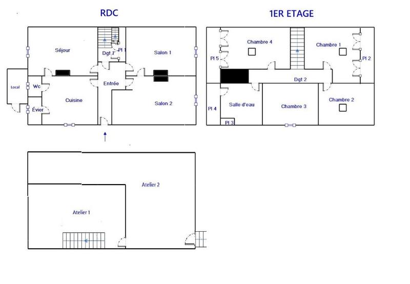 Maison - 164 m² - 6 pièces