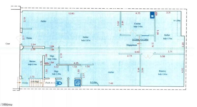 Immeuble - 266 m² - 7 pièces