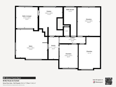 Maison traditionnelle - 100 m² - 5 pièces