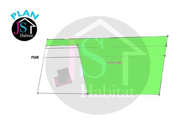 Terrain constructible - 1 855 m²
