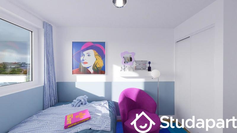 Chambre - 10 m² - 1 pièce