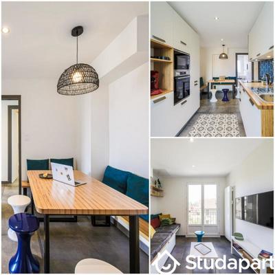 Chambre - 12 m² - 1 pièce