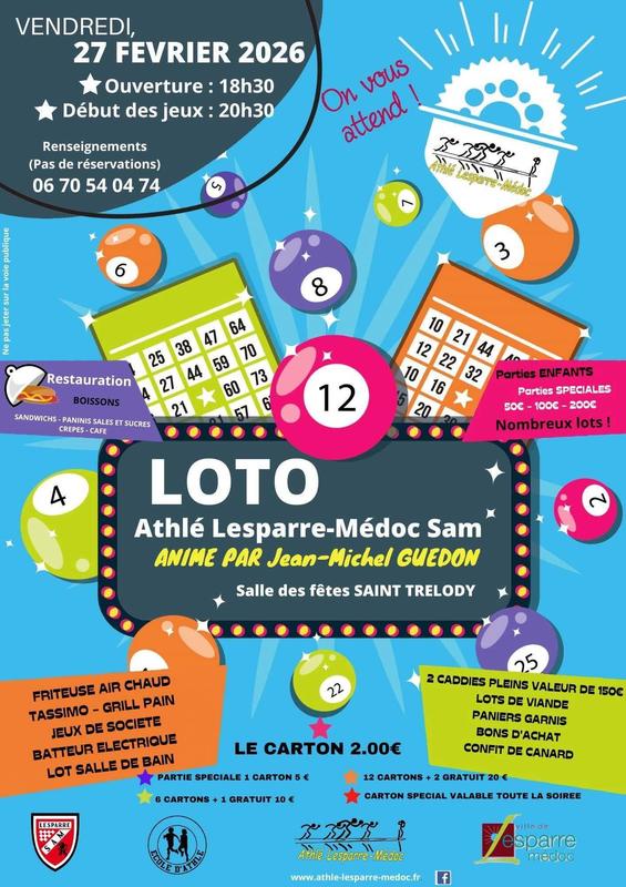 Loto du Sam Athlé