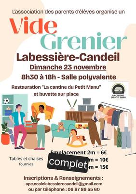 Vide grenier d'automne