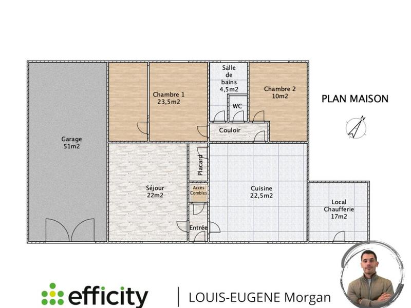 Corps de ferme - 811 m² - 4 pièces