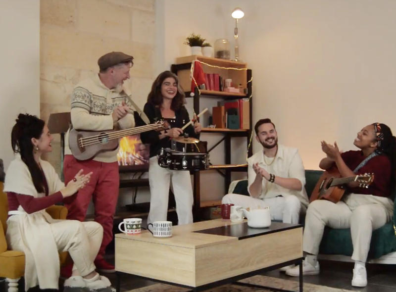 Nocturne sur le Village de Noël avec Super Jolly Gospel