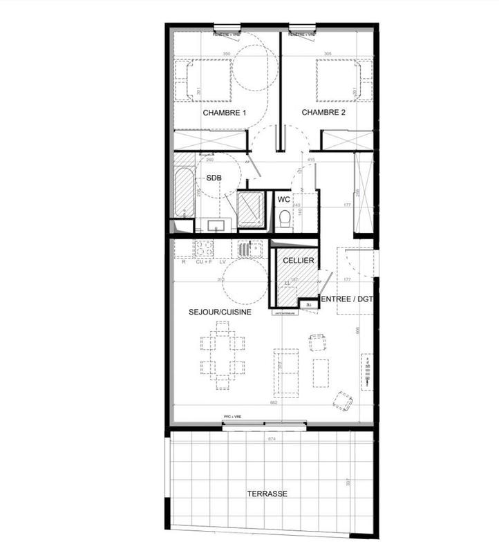 Appartement - 81 m² - 3 pièces