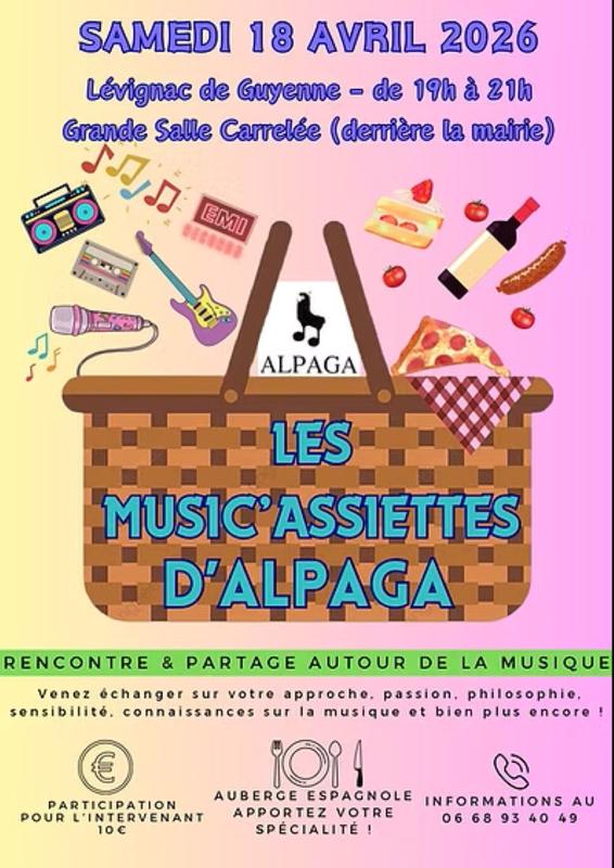 Les music'assiettes d'Alpaga