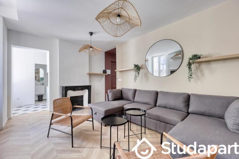 Chambre - 9 m² - 1 pièce