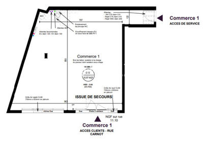 Local commercial - 74 m²