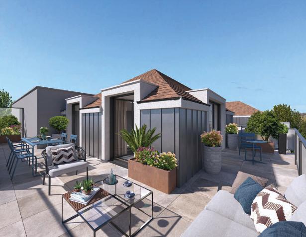 Appartement - 61 m² - 3 pièces