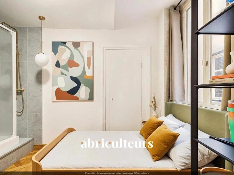 Appartement ancien - 26 m² - 2 pièces