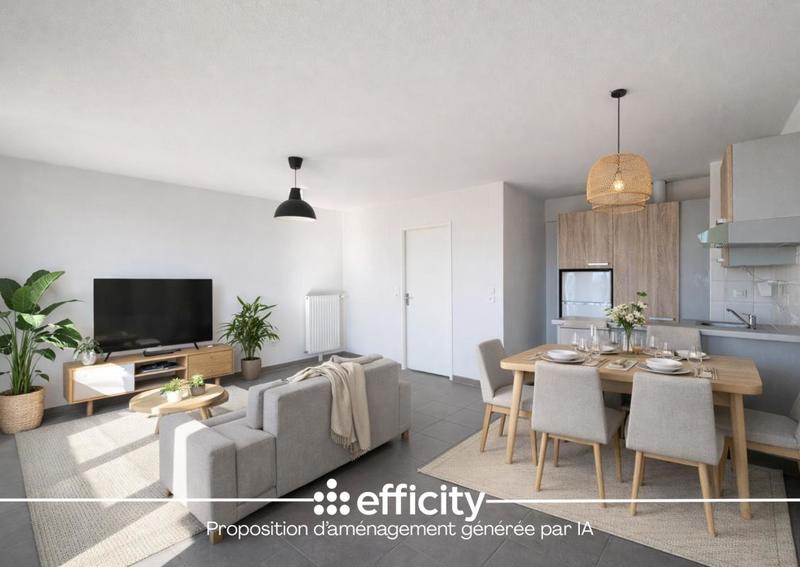 Appartement - 64 m² - 3 pièces