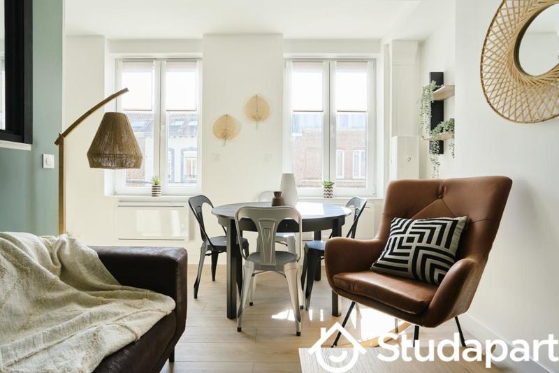 Chambre - 9 m² - 1 pièce