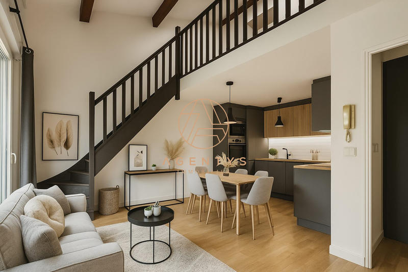 Duplex - 39 m² - 2 pièces