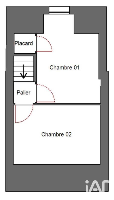 Maison - 38 m² - 3 pièces