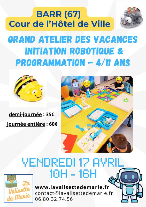 Atelier robotique et programmation