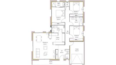 Maison - 100 m² - 4 pièces