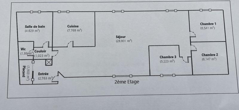 Appartement - 66 m² - 4 pièces