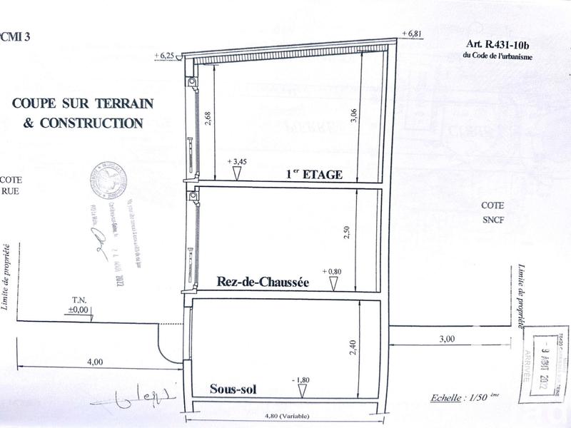 Maison - 66 m² - 3 pièces