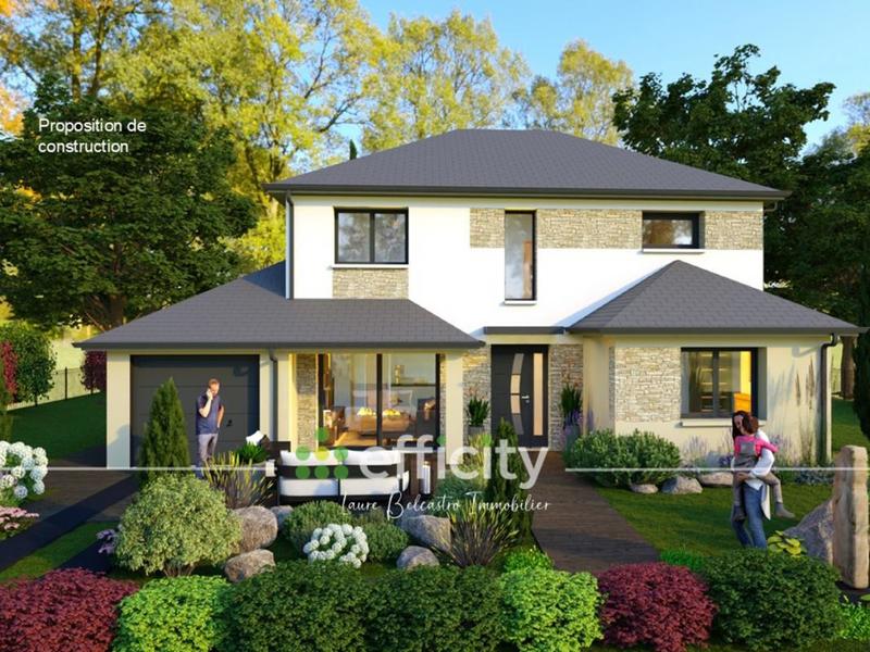 Terrain constructible - 1 058 m²