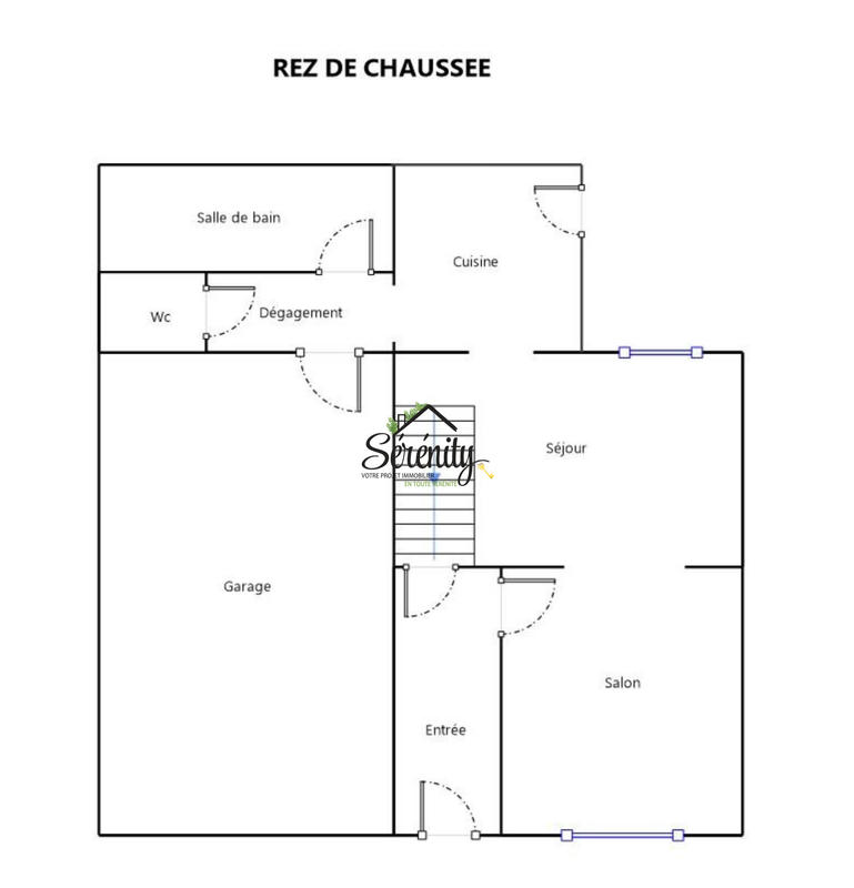 Maison ancienne - 94 m² - 4 pièces