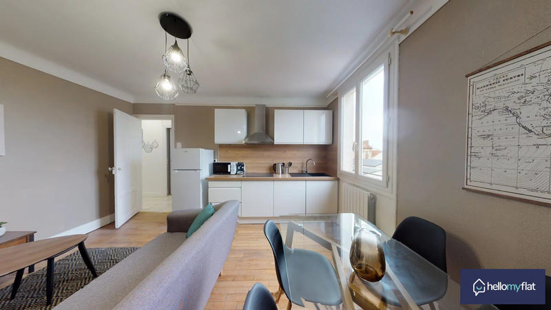 Appartement - 60 m² - 4 pièces