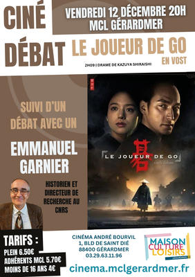Ciné débat - le joueur de go (en Vost)
