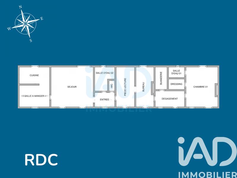 Maison - 243 m² - 8 pièces