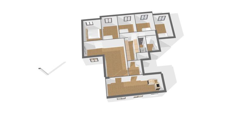 Chambre - 10 m² - 1 pièce