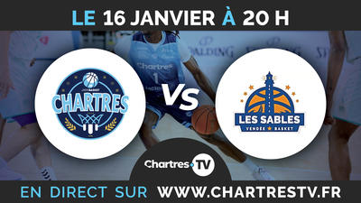 C'Chartres Métropole Basket Masculin vs les Sables Vendée