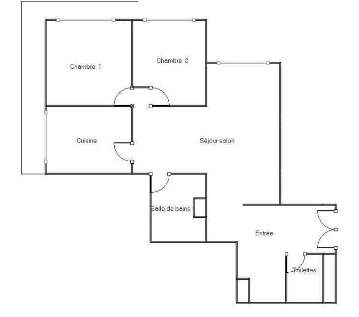 Appartement - 103 m² - 3 pièces
