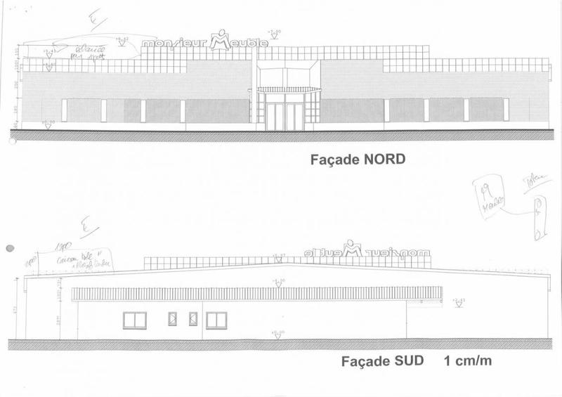 Local commercial - 1 460 m²