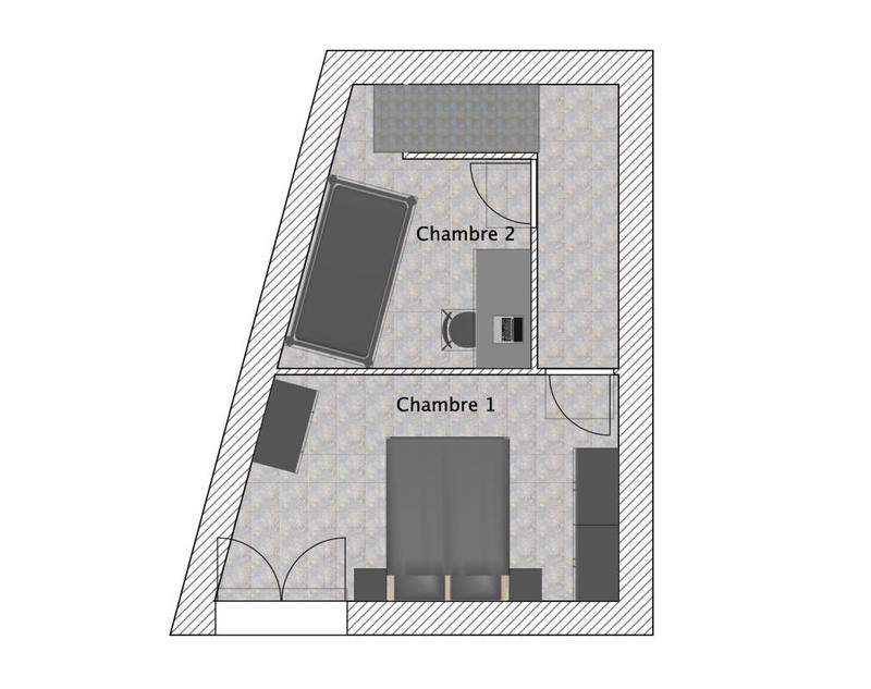 Maison - 67 m² - 3 pièces