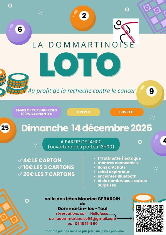 Loto de la Dommartinoise