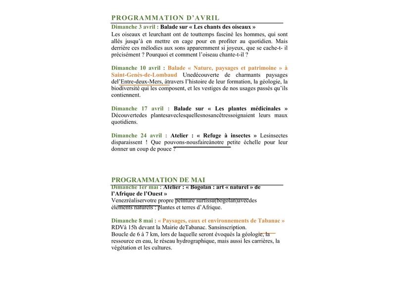 Dimanches découverte à la Maison du Patrimoine Naturel du Créonnais