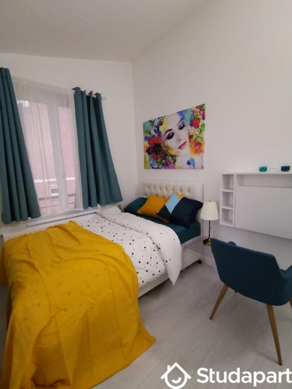 Chambre - 9 m² - 1 pièce