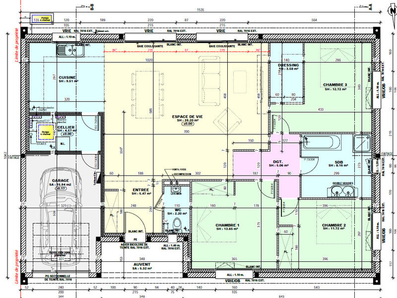 Maison - 116 m² - 5 pièces