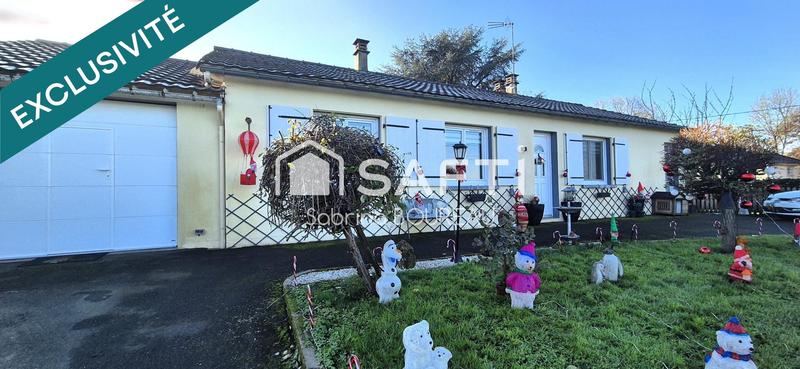 Maison - 108 m² - 5 pièces