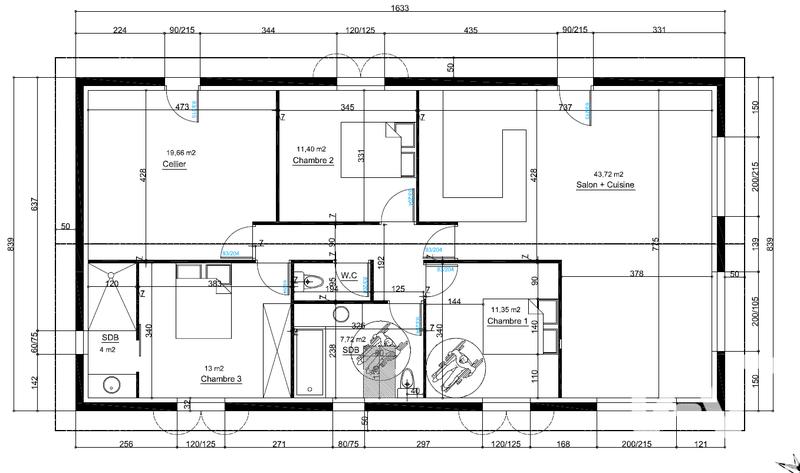 Maison - 118 m² - 4 pièces